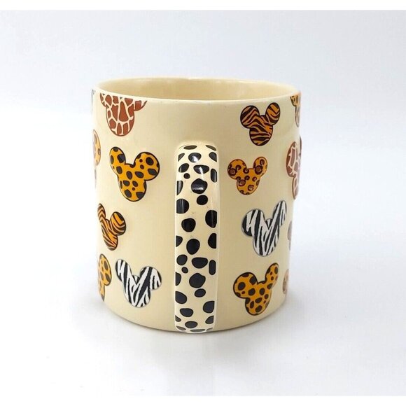 Disney Parks  Animal Kingdom  3D Mickey Mouse Animal Prints Mug-16 Ounces - Picture 4 of 6